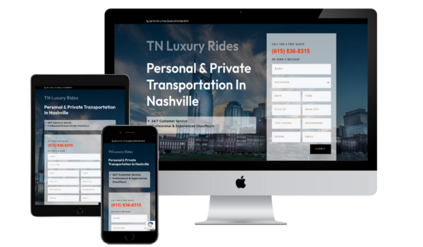 transportation website design nashville